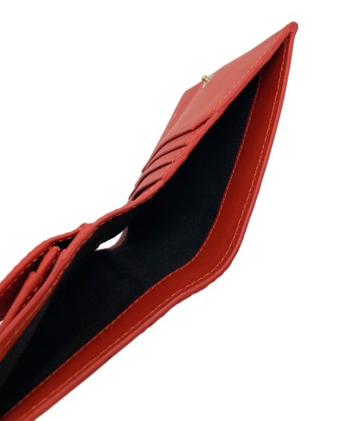 PAUL SMITH（ポールスミス）PAUL SMITH (ポールスミス) 2つ折り財布 レッドの古着・服飾アイテム