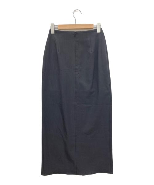 Sea Room lynn（シールームリン）Sea Room Lynn (シールームリン) Side Long Slitアイラインスカート/マキシスカート/001270020/未使用 グレー サイズ:M 未使用品の古着・服飾アイテム