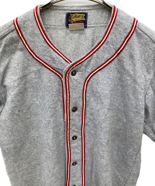 DANDUX（ダンダックス）DANDUX (ダンダックス) 40s ベースボールシャツ グレー サイズ:-の古着・服飾アイテム