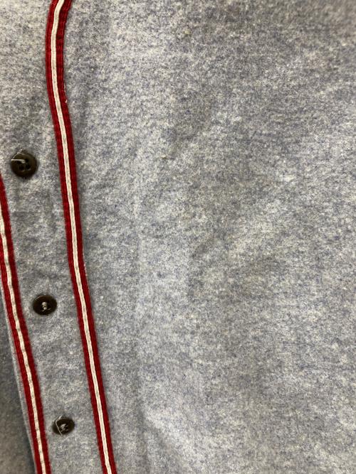 DANDUX（ダンダックス）DANDUX (ダンダックス) 40s ベースボールシャツ グレー サイズ:-の古着・服飾アイテム