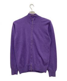 Drumohr（ドルモア）の古着「ドライバーズニット/ニット/カーディガン」｜パープル