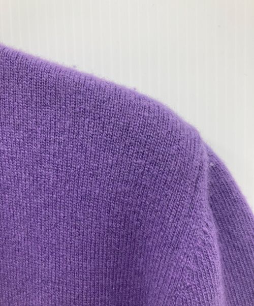 Drumohr（ドルモア）Drumohr (ドルモア) ドライバーズニット/ニット/カーディガン パープル サイズ:38の古着・服飾アイテム