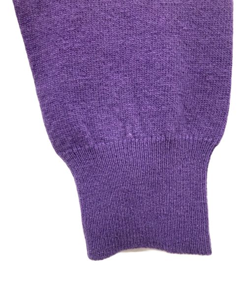 Drumohr（ドルモア）Drumohr (ドルモア) ドライバーズニット/ニット/カーディガン パープル サイズ:38の古着・服飾アイテム