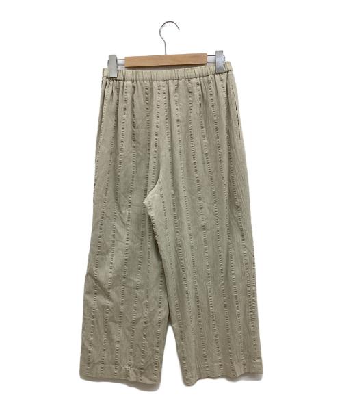 慈雨（ジウ）慈雨 (ジウ) ワイドパンツ グリーン サイズ:40の古着・服飾アイテム