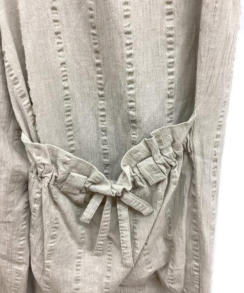 慈雨（ジウ）慈雨 (ジウ) ワイドパンツ グリーン サイズ:40の古着・服飾アイテム