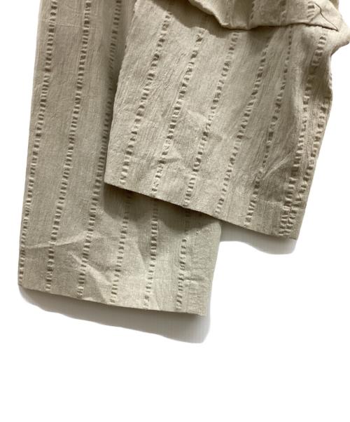 慈雨（ジウ）慈雨 (ジウ) ワイドパンツ グリーン サイズ:40の古着・服飾アイテム