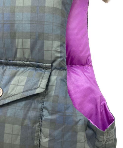 THE NORTHFACE PURPLELABEL（ザ・ノースフェイス パープルレーベル）THE NORTHFACE PURPLELABEL (ザ・ノースフェイス パープルレーベル) ダウンベスト グリーン サイズ:Sの古着・服飾アイテム