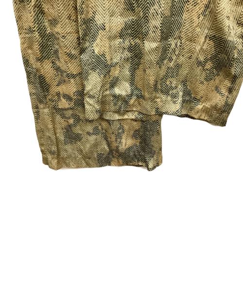 DIESEL（ディーゼル）DIESEL (ディーゼル) 総柄サロペット イエロー サイズ:XSの古着・服飾アイテム