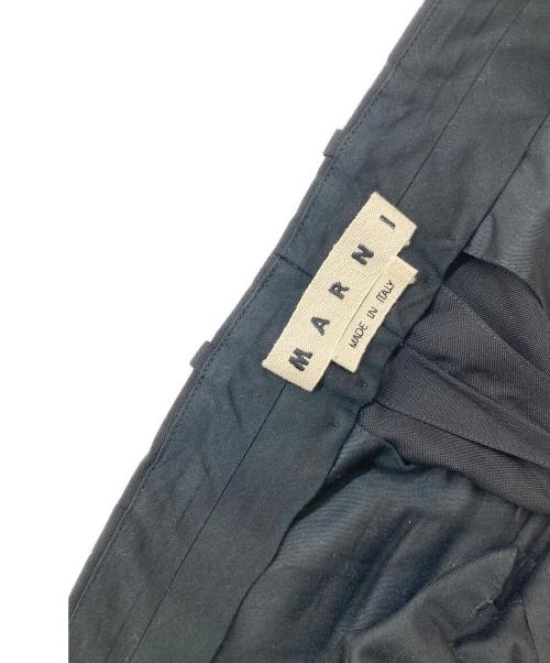 MARNI（マルニ）MARNI (マルニ) トロピカルウールスラックス ブラック サイズ:46の古着・服飾アイテム