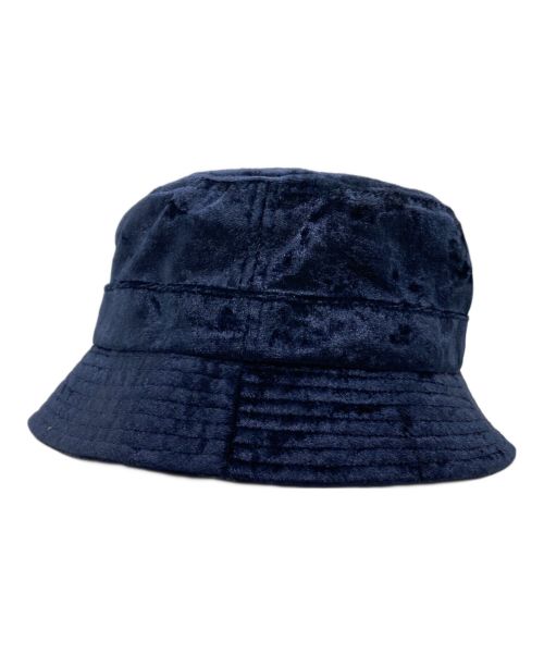 Needles（ニードルズ）Needles (ニードルズ) ベロアバケットハット ネイビーの古着・服飾アイテム