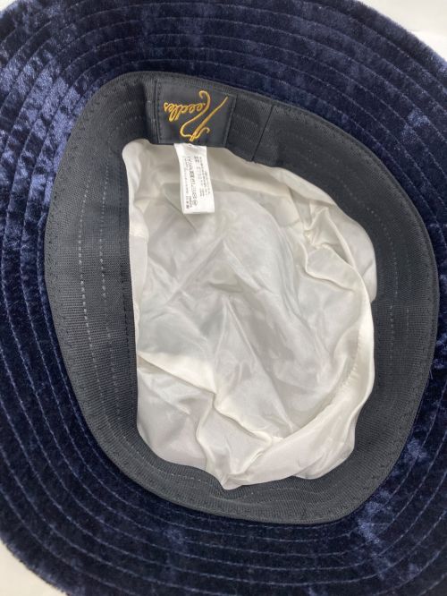 Needles（ニードルズ）Needles (ニードルズ) ベロアバケットハット ネイビーの古着・服飾アイテム