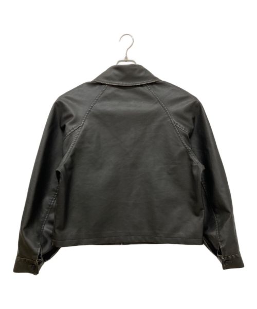 Noen（ノエン）Noen (ノエン) ヴィンテージライクレザージャケット ブラック サイズ:Mの古着・服飾アイテム
