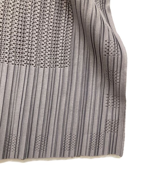 PLEATS PLEASE（プリーツプリーズ）PLEATS PLEASE (プリーツプリーズ) プリーツワンピース グレー サイズ:3の古着・服飾アイテム