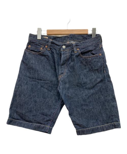 MOMOTARO JEANS（桃太郎ジーンズ）MOMOTARO JEANS (桃太郎ジーンズ) デニムパンツ/デニムハーフパンツショートハーフデニムパンツ/H0805SP ブルー サイズ:86cm (W34)の古着・服飾アイテム