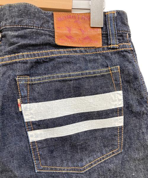 MOMOTARO JEANS（桃太郎ジーンズ）MOMOTARO JEANS (桃太郎ジーンズ) デニムパンツ/デニムハーフパンツショートハーフデニムパンツ/H0805SP ブルー サイズ:86cm (W34)の古着・服飾アイテム