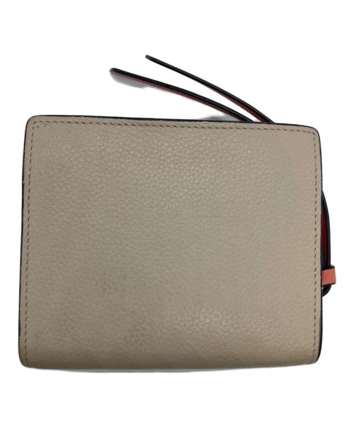 LOEWE（ロエベ）LOEWE (ロエベ) コンパクトウォレット ベージュの古着・服飾アイテム