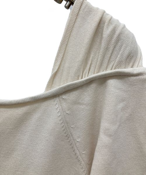 HER LIP TO（ハーリップトゥ）HER LIP TO (ハーリップトゥ) Ritz Faux Fur Mini Dress ベージュ サイズ:M 未使用品の古着・服飾アイテム