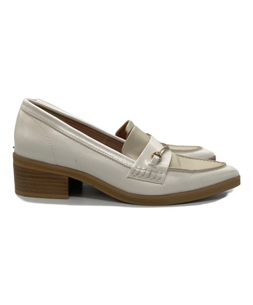 HER LIP TO（ハーリップトゥ）Her lip to (ハーリップトゥ) ローファー ホワイト サイズ:24ｃｍの古着・服飾アイテム