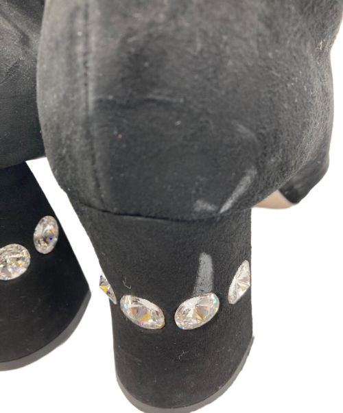 MIU MIU（ミュウミュウ）MIU MIU (ミュウミュウ) ブーツ ブラック サイズ:23の古着・服飾アイテム