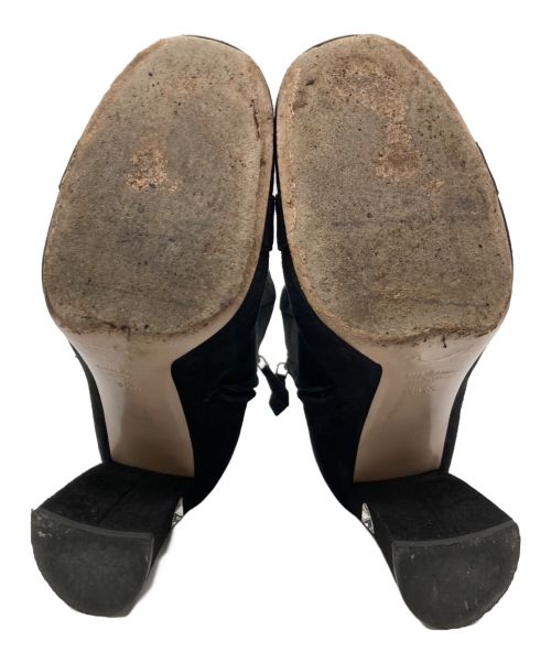 MIU MIU（ミュウミュウ）MIU MIU (ミュウミュウ) ブーツ ブラック サイズ:23の古着・服飾アイテム