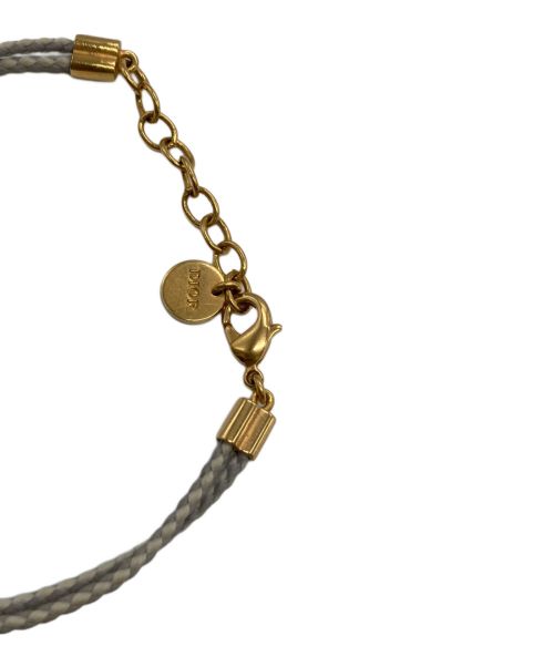 Christian Dior（クリスチャン ディオール）Christian Dior (クリスチャン ディオール) CD NAVY パールブレスレット ゴールドの古着・服飾アイテム