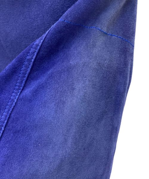 G-STAR RAW（ジースターロゥ）G-STAR RAW (ジースターロゥ) ラムレザーブルゾン ネイビー サイズ:XSの古着・服飾アイテム