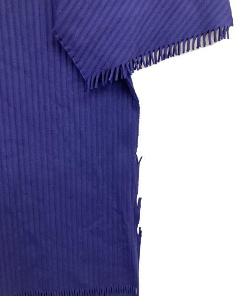 PLEATS PLEASE A-POC（プリーツプリーズ）PLEATS PLEASE A-POC (プリーツプリーズ) プリーツカットソー/半袖カットソー/Tシャツ パープル サイズ:-の古着・服飾アイテム
