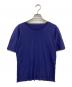 PLEATS PLEASE A-POC（プリーツプリーズ）の古着「プリーツカットソー/半袖カットソー/Tシャツ」｜パープル