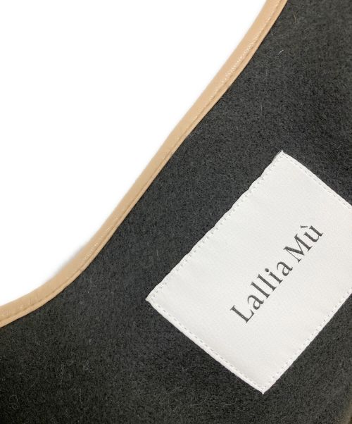 Lallia Mu（ラリア ムー）Lallia Mu (ラリア ムー) gown vest(ガウンベスト)/2113104 ブラック サイズ:38の古着・服飾アイテム