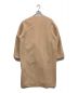 TOMORROW LAND (トゥモローランド) リバーメルトン コクーンコート ベージュ サイズ:36：6000円