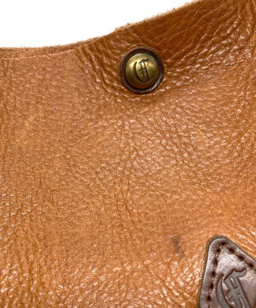 CLEDRAN（クレドラン）CLEDRAN (クレドラン) ハンドバッグ ブラウンの古着・服飾アイテム