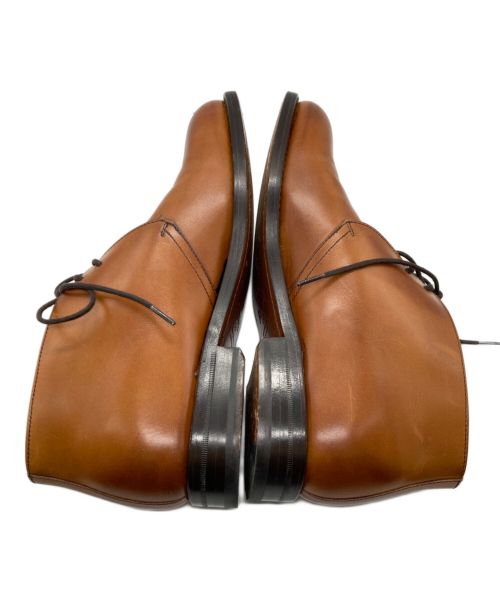 berwick（バーウィック）berwick (バーウィック) チャッカーブーツ ブラウン サイズ:7の古着・服飾アイテム