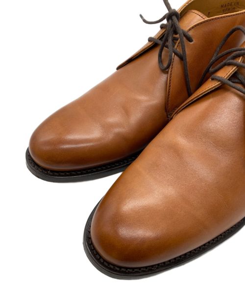 berwick（バーウィック）berwick (バーウィック) チャッカーブーツ ブラウン サイズ:7の古着・服飾アイテム