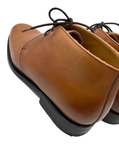 berwick（バーウィック）berwick (バーウィック) チャッカーブーツ ブラウン サイズ:7の古着・服飾アイテム