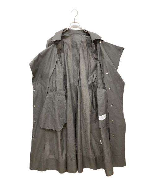 IRENE（アイレネ）IRENE (アイレネ) マイクロギンガムチェックコート グリーン サイズ:36の古着・服飾アイテム