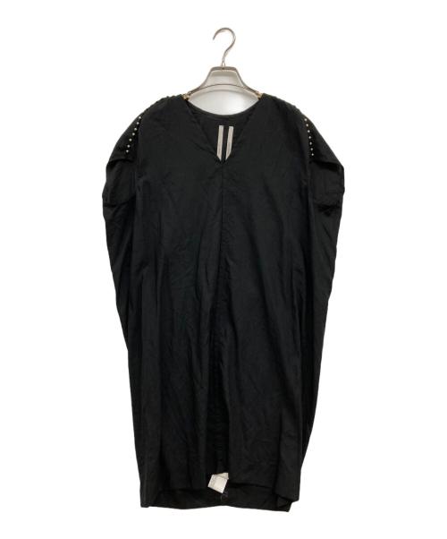 RICK OWENS（リックオウエンス）RICK OWENS (リックオウエンス) スタッズデザインノースリーブワンピース/ノースリーブワンピース ブラック サイズ:Ⅿの古着・服飾アイテム