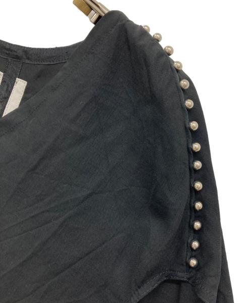 RICK OWENS（リックオウエンス）RICK OWENS (リックオウエンス) スタッズデザインノースリーブワンピース/ノースリーブワンピース ブラック サイズ:Ⅿの古着・服飾アイテム