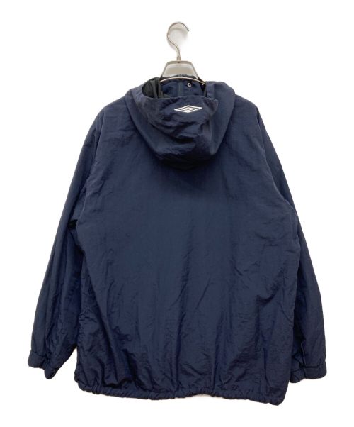 UMBRO（アンブロ）UMBRO (アンブロ) JOURNAL STANDARD (ジャーナル スタンダード) Warm Up Anorak ネイビー サイズ:Mの古着・服飾アイテム