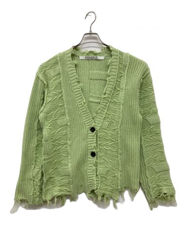 中古・古着通販】PERVERZE (パーバーズ) ダメージ加工ニット