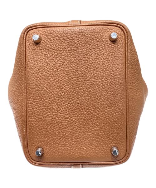 HERMES（エルメス）HERMES (エルメス) ピコタンロックPM/トリヨンクレマンス/ゴールド/Y刻印2020年製/シルバー金具 ゴールド サイズ:PMの古着・服飾アイテム