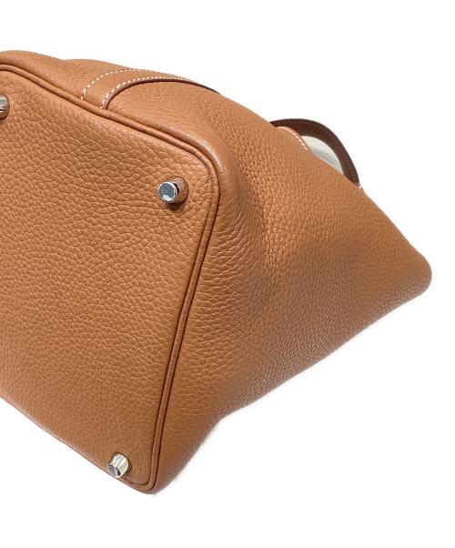 HERMES（エルメス）HERMES (エルメス) ピコタンロックPM/トリヨンクレマンス/ゴールド/Y刻印2020年製/シルバー金具 ゴールド サイズ:PMの古着・服飾アイテム