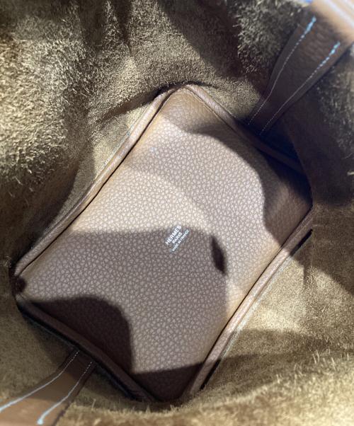 HERMES（エルメス）HERMES (エルメス) ピコタンロックPM/トリヨンクレマンス/ゴールド/Y刻印2020年製/シルバー金具 ゴールド サイズ:PMの古着・服飾アイテム