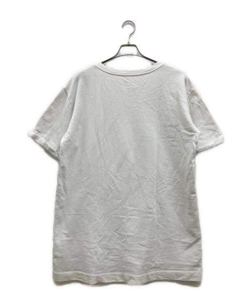 MM6 Maison Margiela（エムエムシックスメゾンマルジェラ）MM6 Maison Margiela (エムエムシックス メゾンマルジェラ) アートプリント半袖スウェット/アートプリントスウェット/半袖スウェット/スウェット/S32GU0029 ホワイト サイズ:Mの古着・服飾アイテム