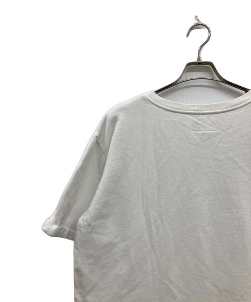 MM6 Maison Margiela（エムエムシックスメゾンマルジェラ）MM6 Maison Margiela (エムエムシックス メゾンマルジェラ) アートプリント半袖スウェット/アートプリントスウェット/半袖スウェット/スウェット/S32GU0029 ホワイト サイズ:Mの古着・服飾アイテム