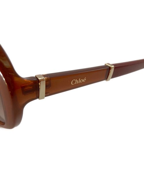 Chloe（クロエ）Chloe (クロエ) サングラス ブラウン サイズ:59□15の古着・服飾アイテム