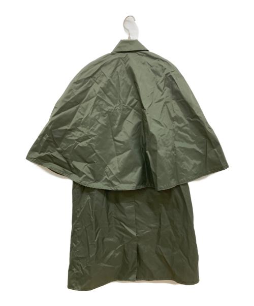 Mister Antony（ミスターアントニー）Mister Antony (ミスターアントニー) レインケープ/レイヤードコート グリーン サイズ:XSの古着・服飾アイテム