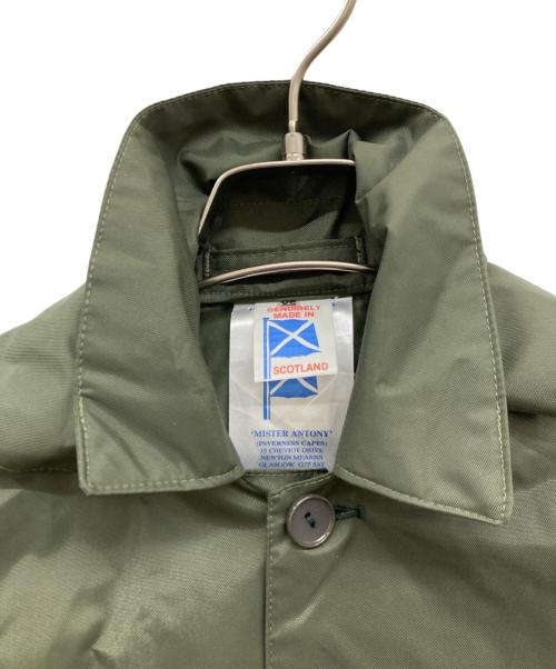 Mister Antony（ミスターアントニー）Mister Antony (ミスターアントニー) レインケープ/レイヤードコート グリーン サイズ:XSの古着・服飾アイテム