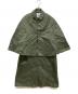 Mister Antony（ミスターアントニー）の古着「レインケープ/レイヤードコート」｜グリーン