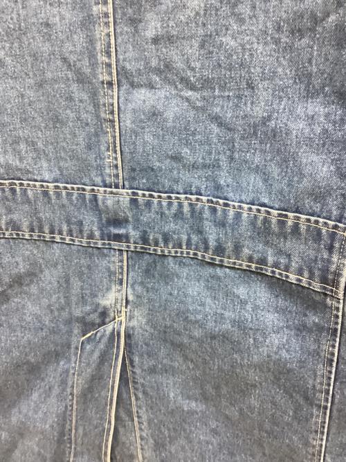 MFC STORE（エムエフシーストア）MFC STORE (エムエフシーストア) LONG SHOP COAT/デニムコート/MFC22s-tp-0044 ブルー【INDIGO BLUE】 サイズ:Lの古着・服飾アイテム