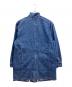 MFC STORE (エムエフシーストア) LONG SHOP COAT/デニムコート/MFC22s-tp-0044 ブルー【INDIGO BLUE】 サイズ:L：9000円